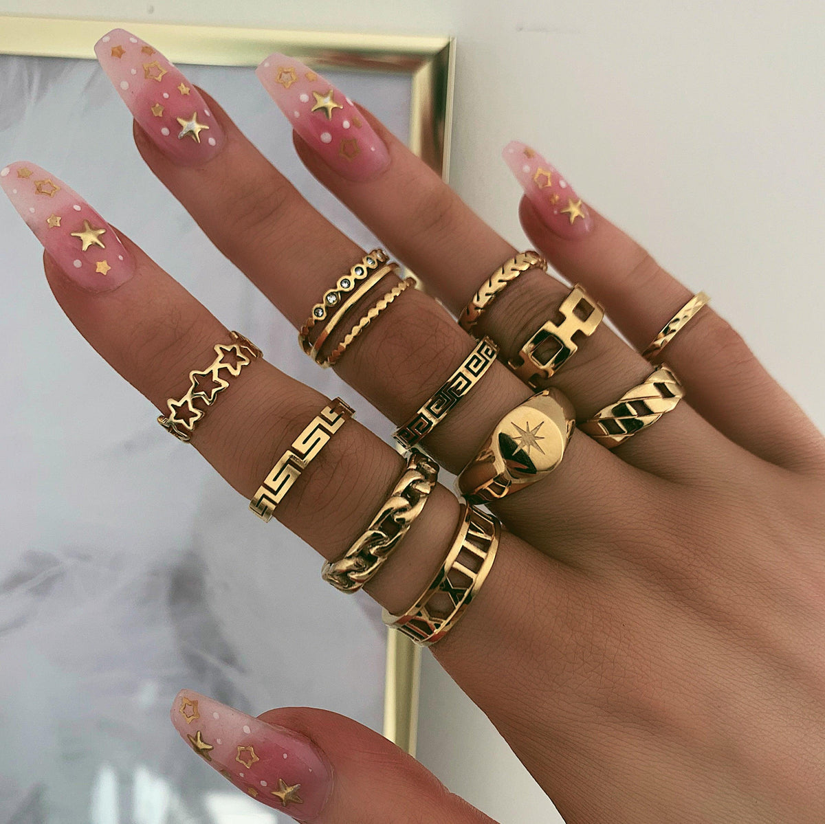 Urbanti Stainless Steel Starstruck Ring