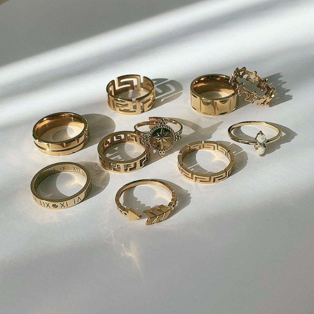 Urbanti Stainless Steel Starstruck Ring