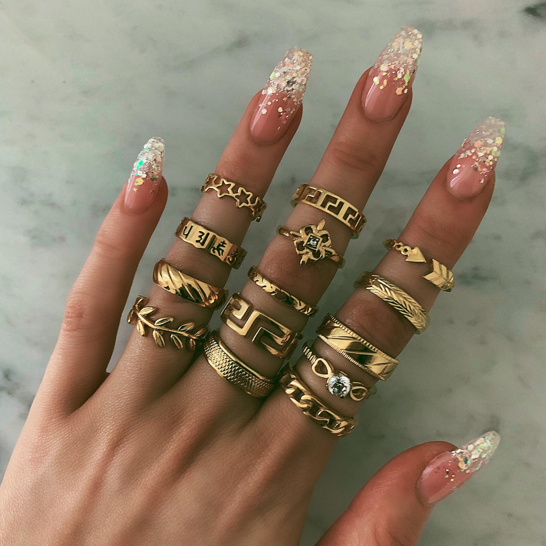 Urbanti Stainless Steel Starstruck Ring