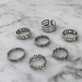 Urbanti Stainless Steel Starstruck Ring