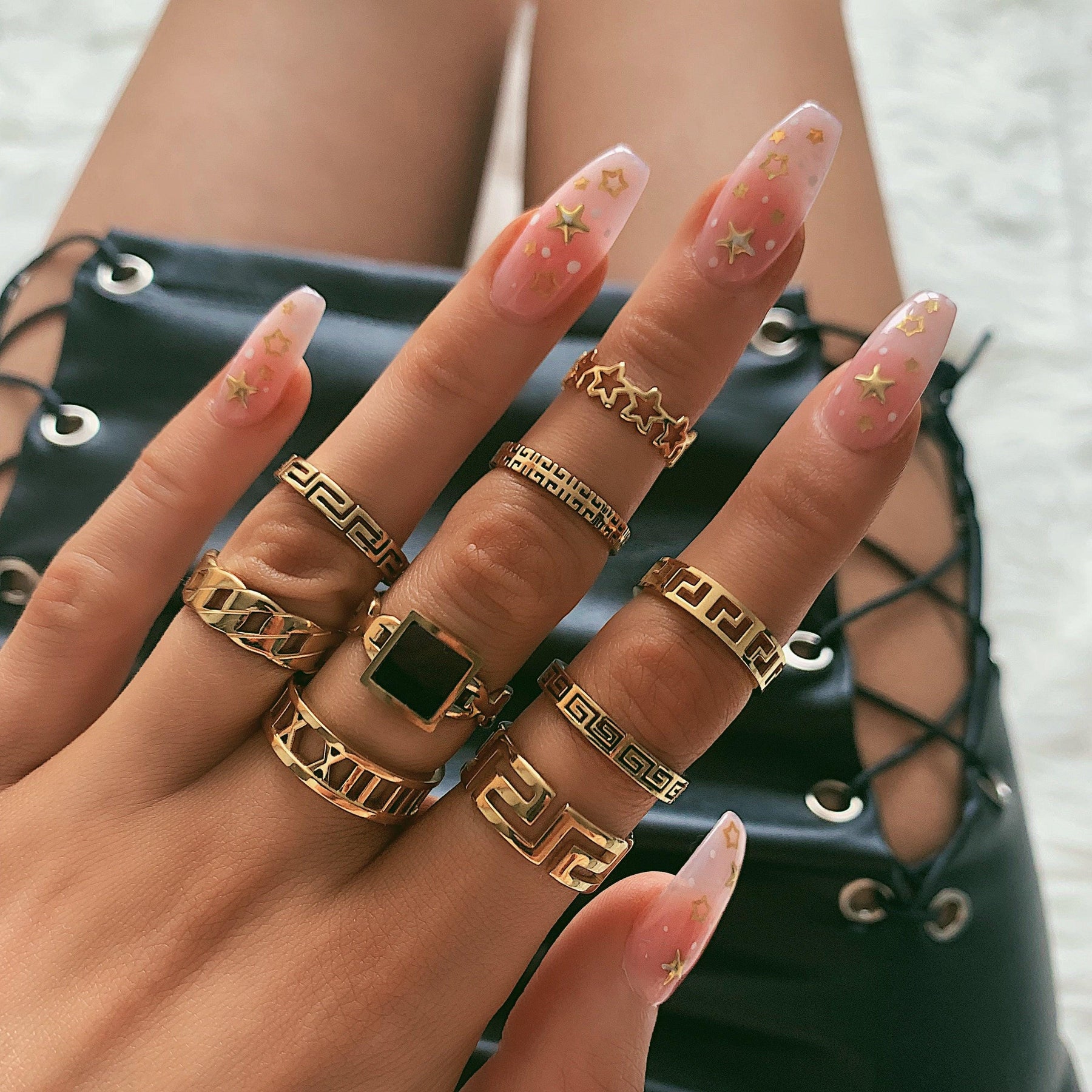 Urbanti Stainless Steel Starstruck Ring