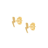 Urbanti Stainless Steel Stormi Stud Earrings Gold