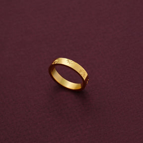 Urbanti Stainless Steel Sunbeam Ring