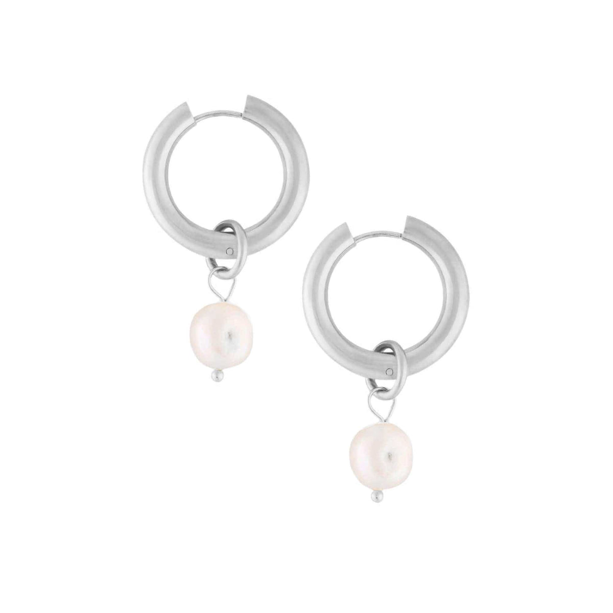 Urbanti Stainless Steel Sunkissed Hoop Earrings