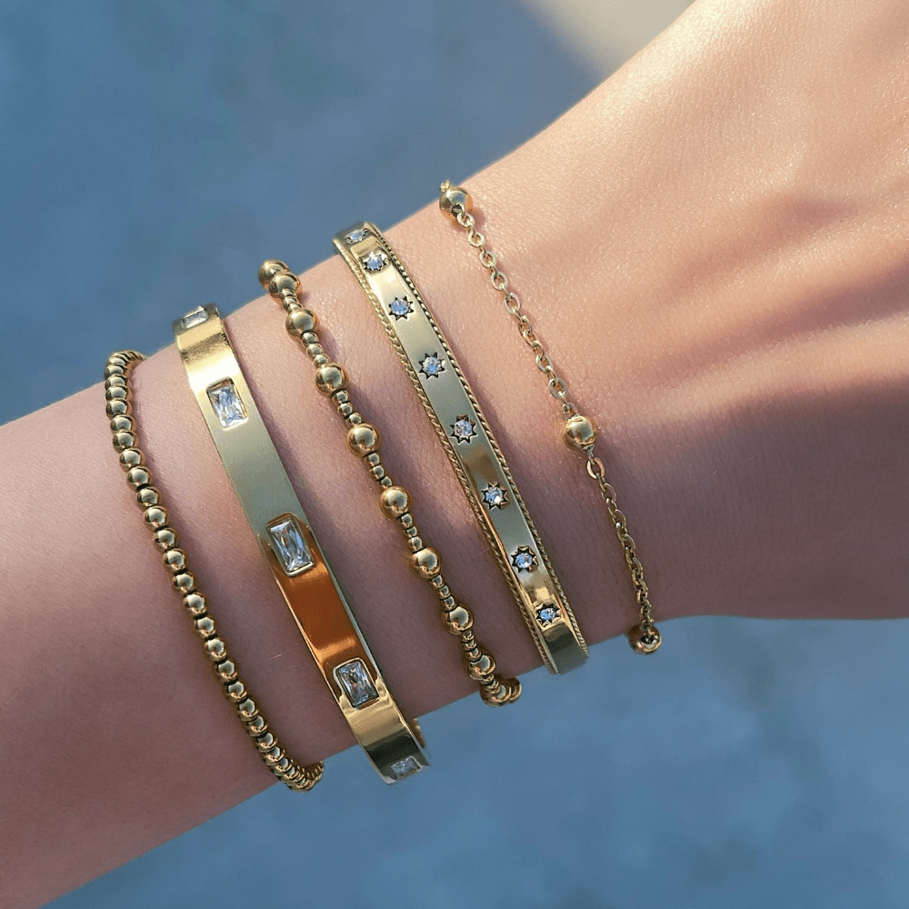 Urbanti Stainless Steel Supernova Cuff Bracelet