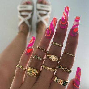 Urbanti Stainless Steel Sweet Dreams Signet Ring