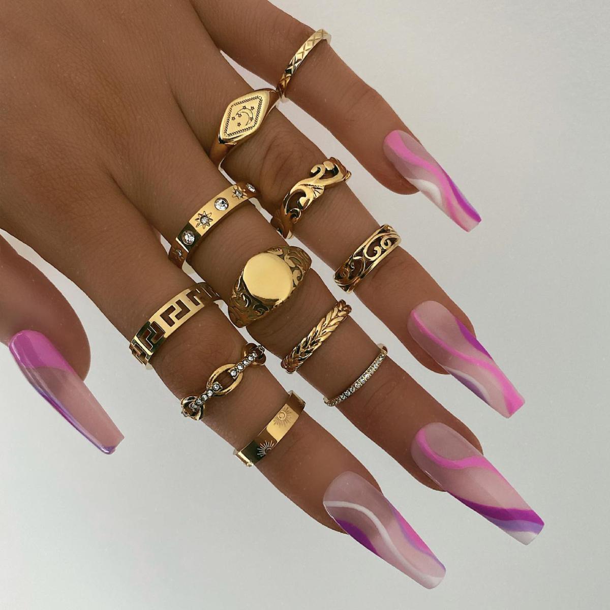 Urbanti Stainless Steel Sweet Dreams Signet Ring