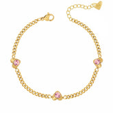 Urbanti Stainless Steel Sweetheart Bracelet