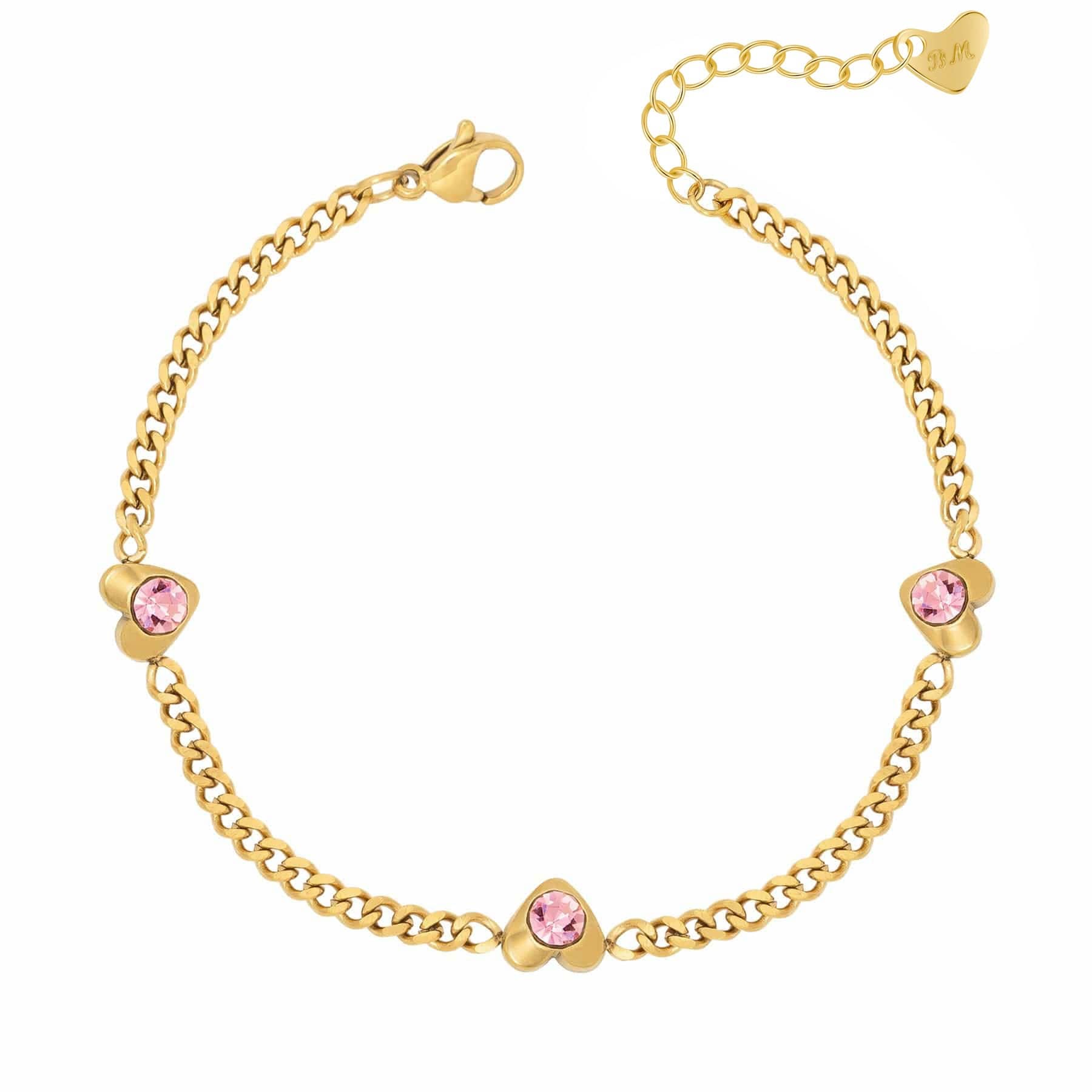 Urbanti Stainless Steel Sweetheart Bracelet