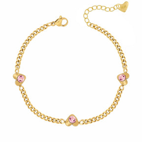 Urbanti Stainless Steel Sweetheart Bracelet
