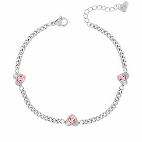 Urbanti Stainless Steel Sweetheart Bracelet