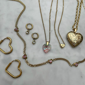 Urbanti Stainless Steel Sweetheart Necklace