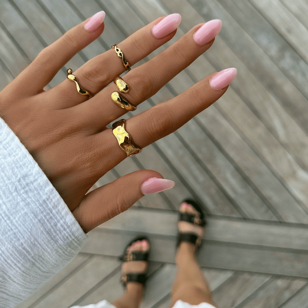 Urbanti Stainless Steel Swirl Ring