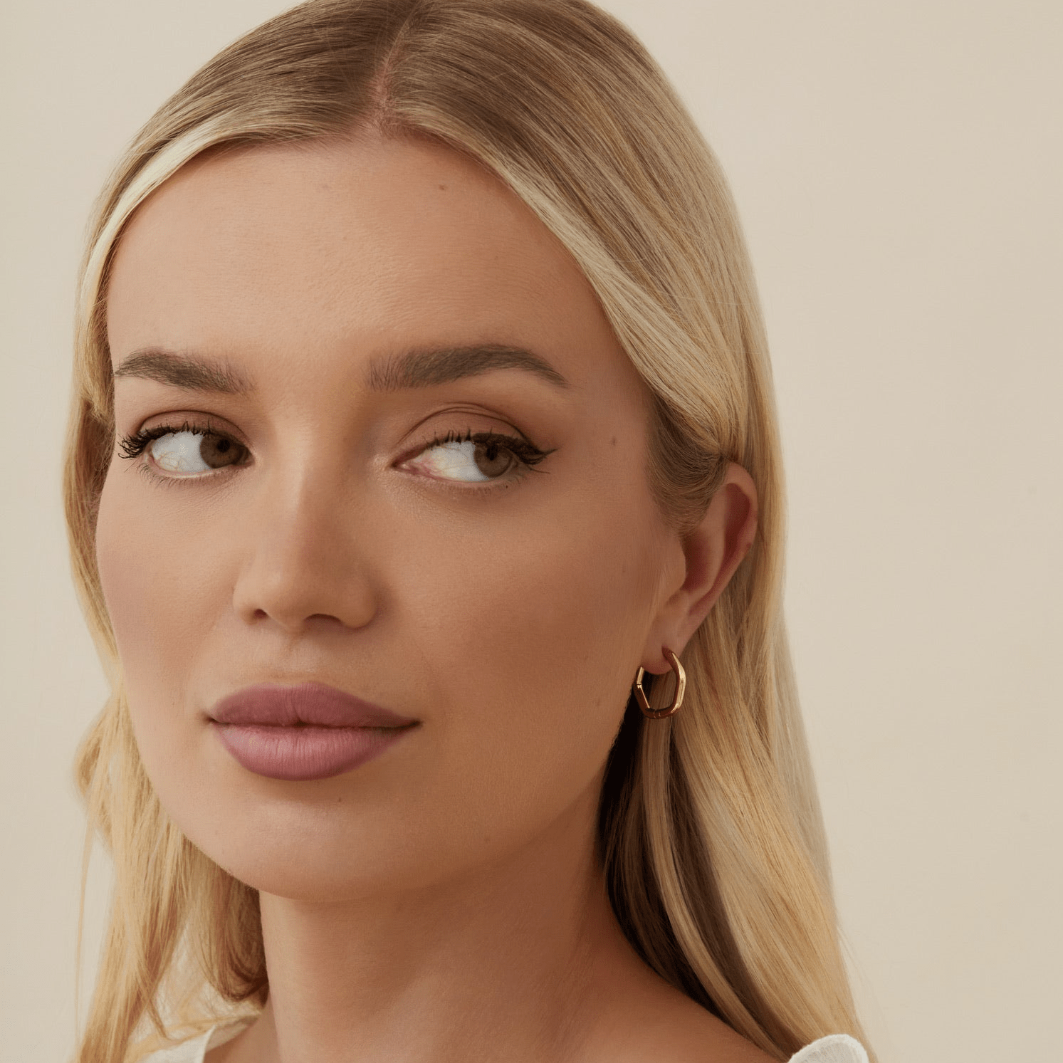 Urbanti Stainless Steel Taylor Hoop Earrings