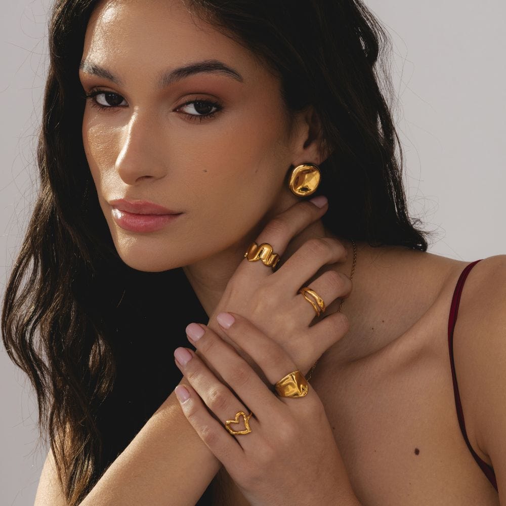 Urbanti Stainless Steel True Love Ring