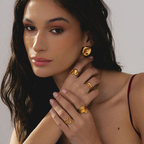 Urbanti Stainless Steel True Love Ring