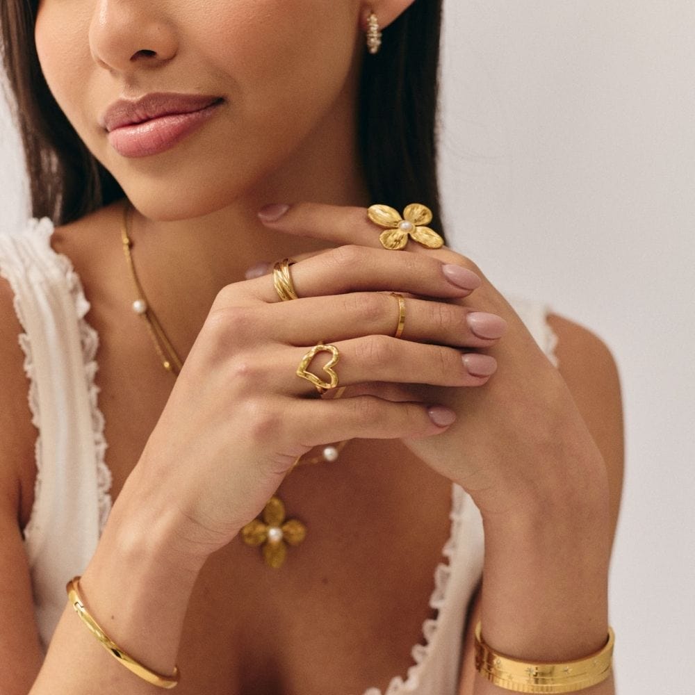 Urbanti Stainless Steel True Love Ring