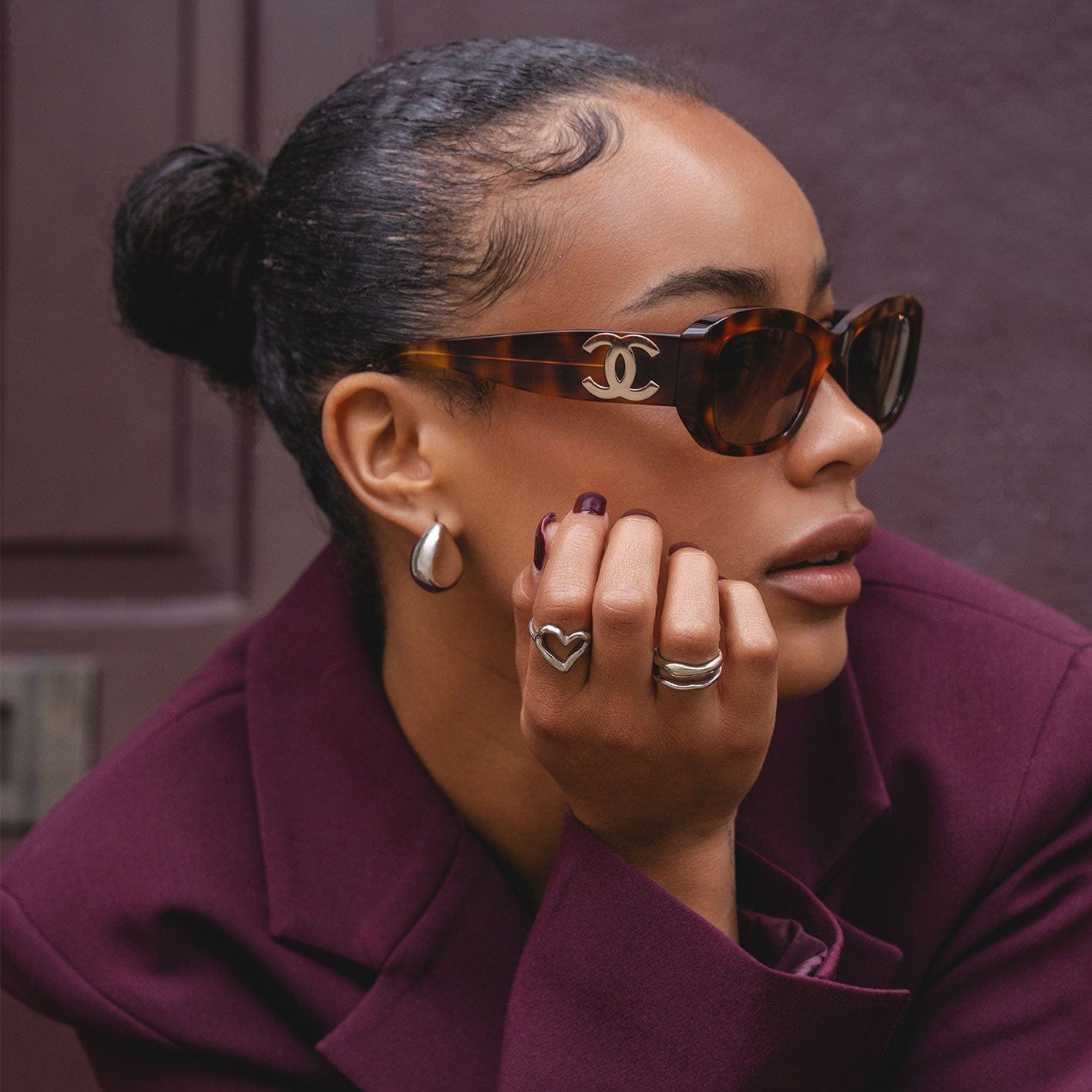 Urbanti Stainless Steel True Love Ring