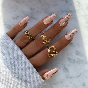 Urbanti Stainless Steel True Love Ring