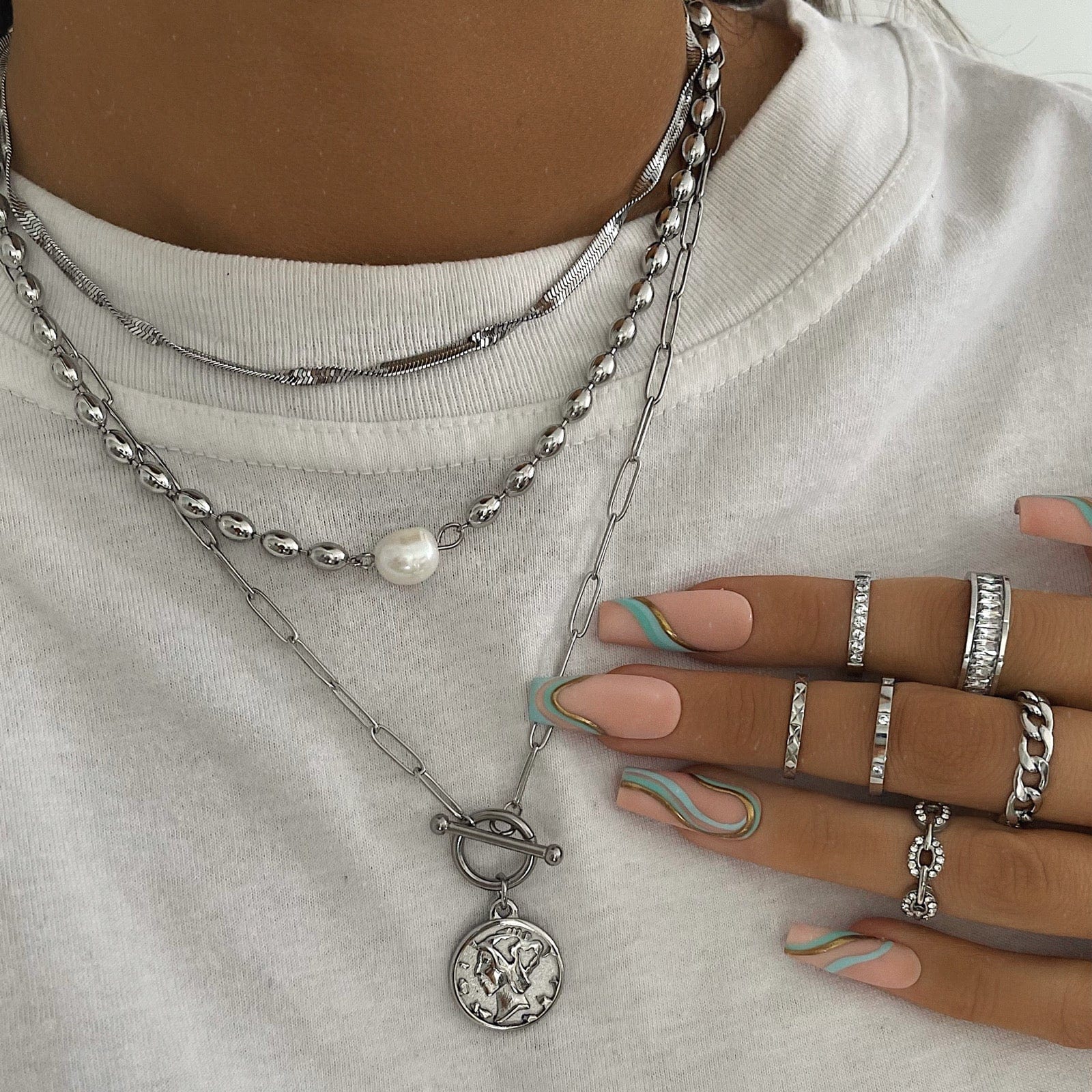 Urbanti Stainless Steel Twist Choker