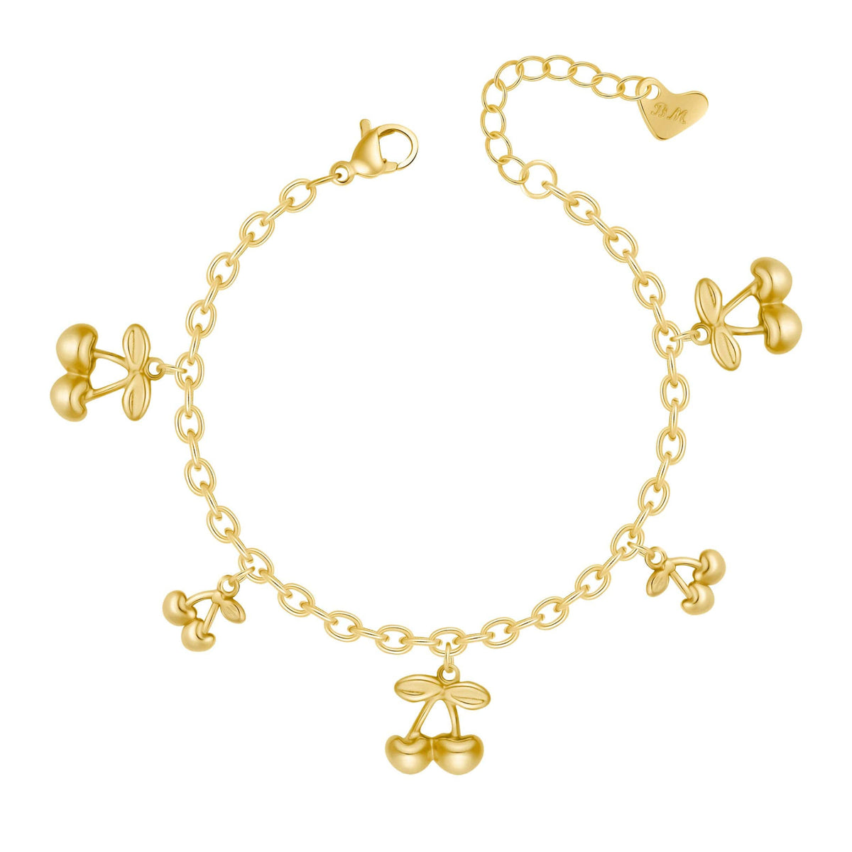 Urbanti Stainless Steel Vibrance Cherry Bracelet