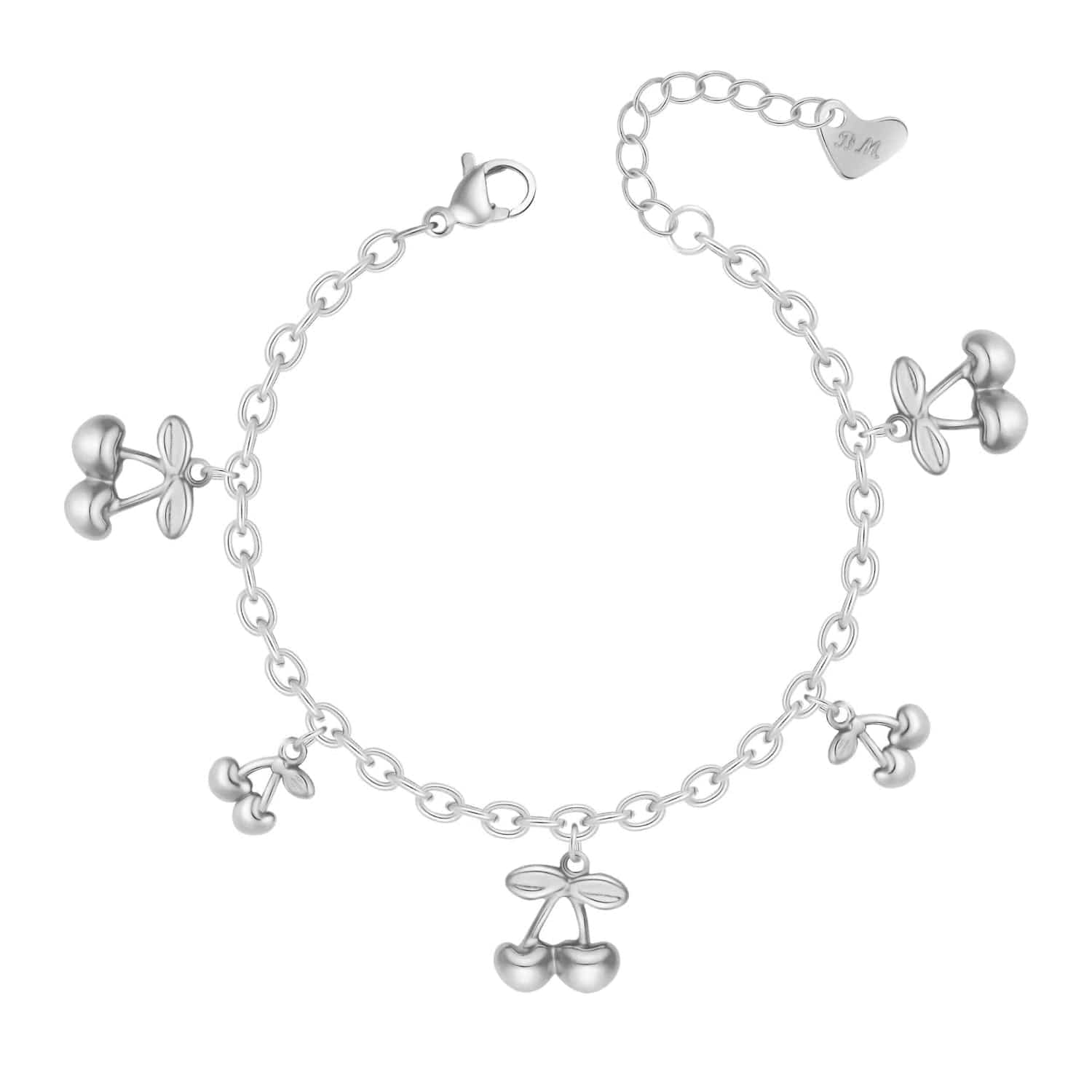 Urbanti Stainless Steel Vibrance Cherry Bracelet