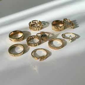 Urbanti Stainless Steel Vine Ring