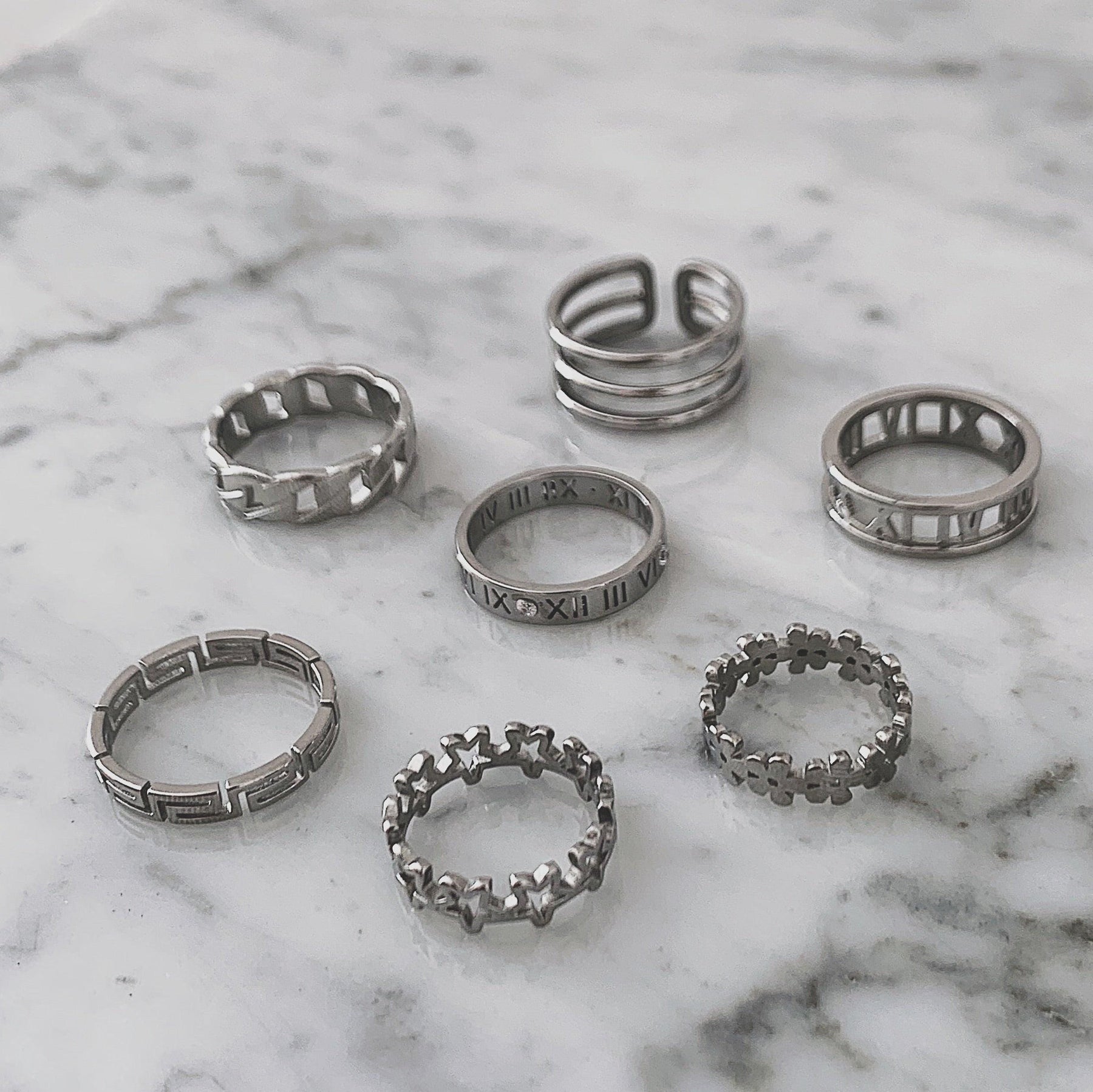 Urbanti Stainless Steel Vine Ring