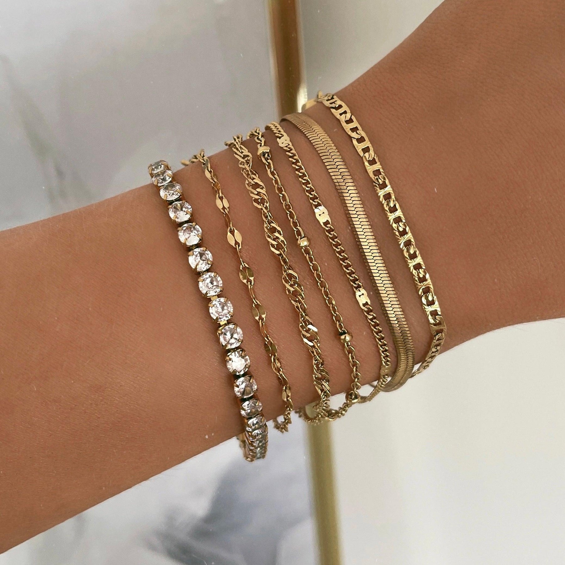 Urbanti Stainless Steel Waterwave Bracelet