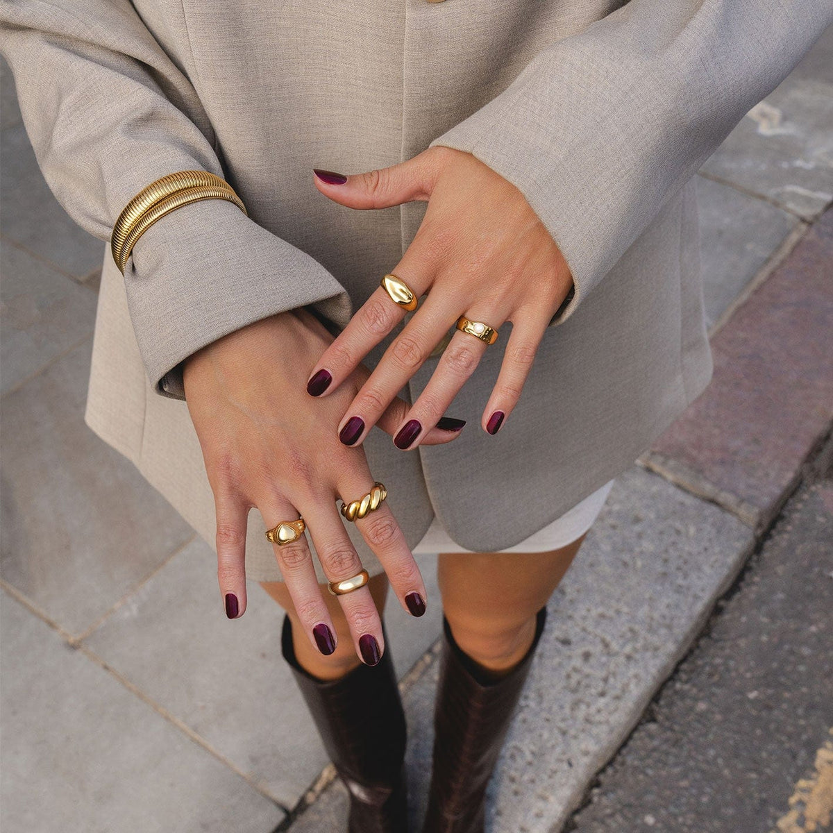 Urbanti Stainless Steel Yours Truly Ring