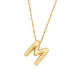 Urbanti Stainless Steel Zara Initial Necklace