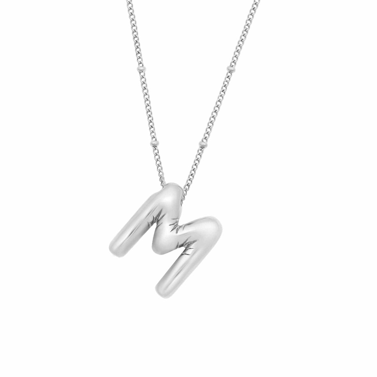 Urbanti Stainless Steel Zara Initial Necklace