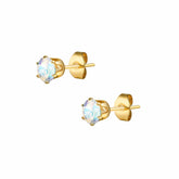 Urbanti Stainless Steel Zariah Stud Earrings Gold