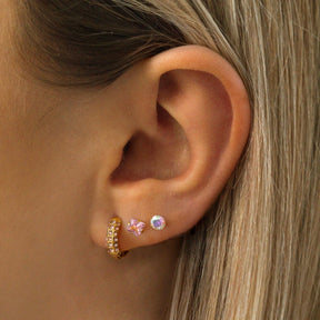 Urbanti Stainless Steel Zariah Stud Earrings