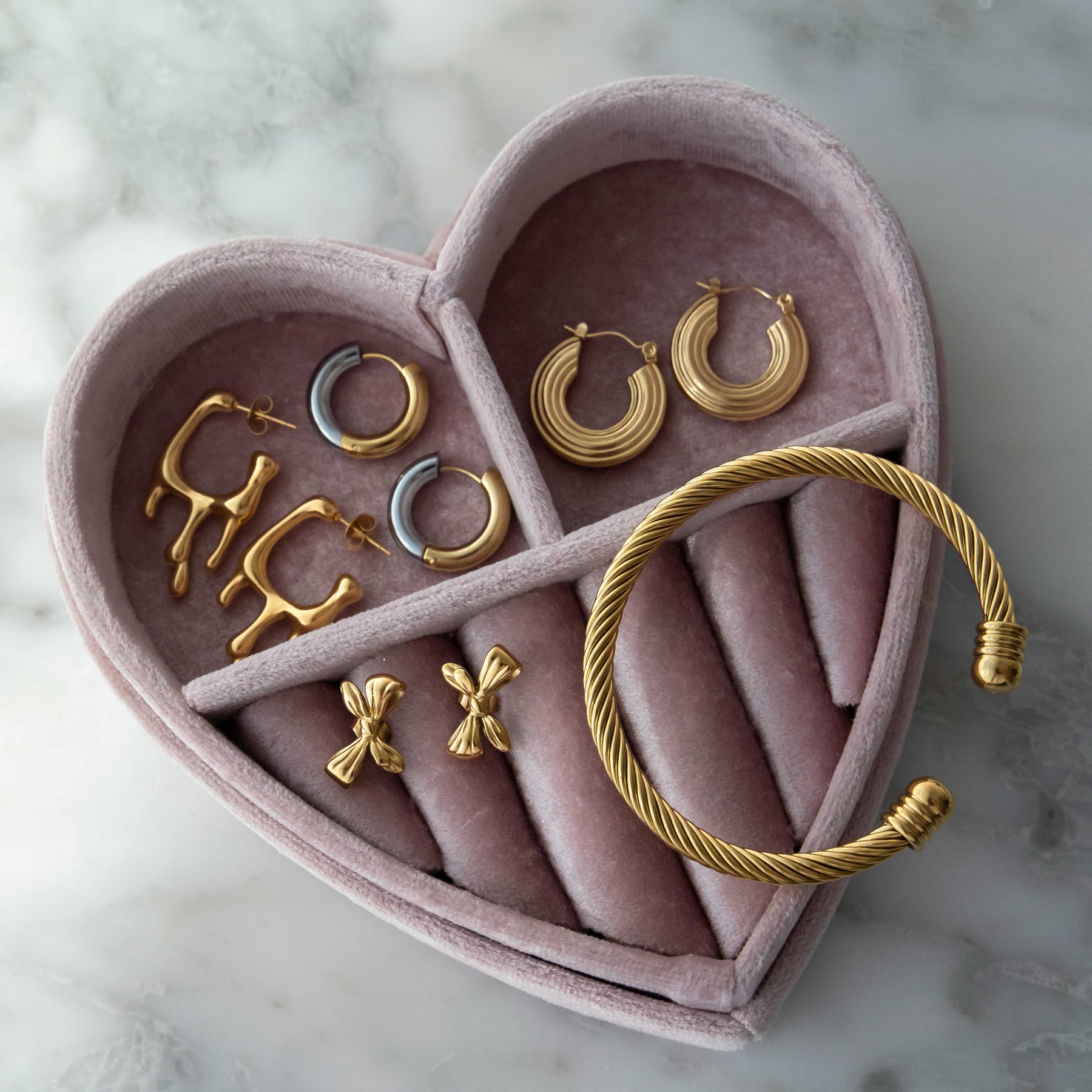 Urbanti Stainless Steel Zest Hoop Earrings