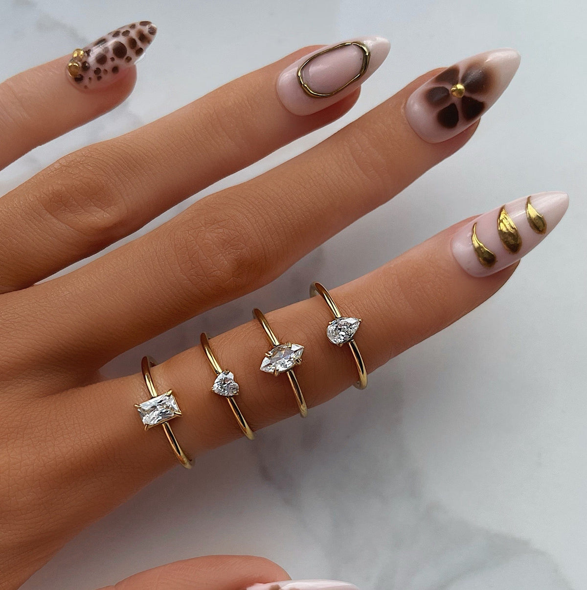 Urbanti Stainless Steel Zoey Ring