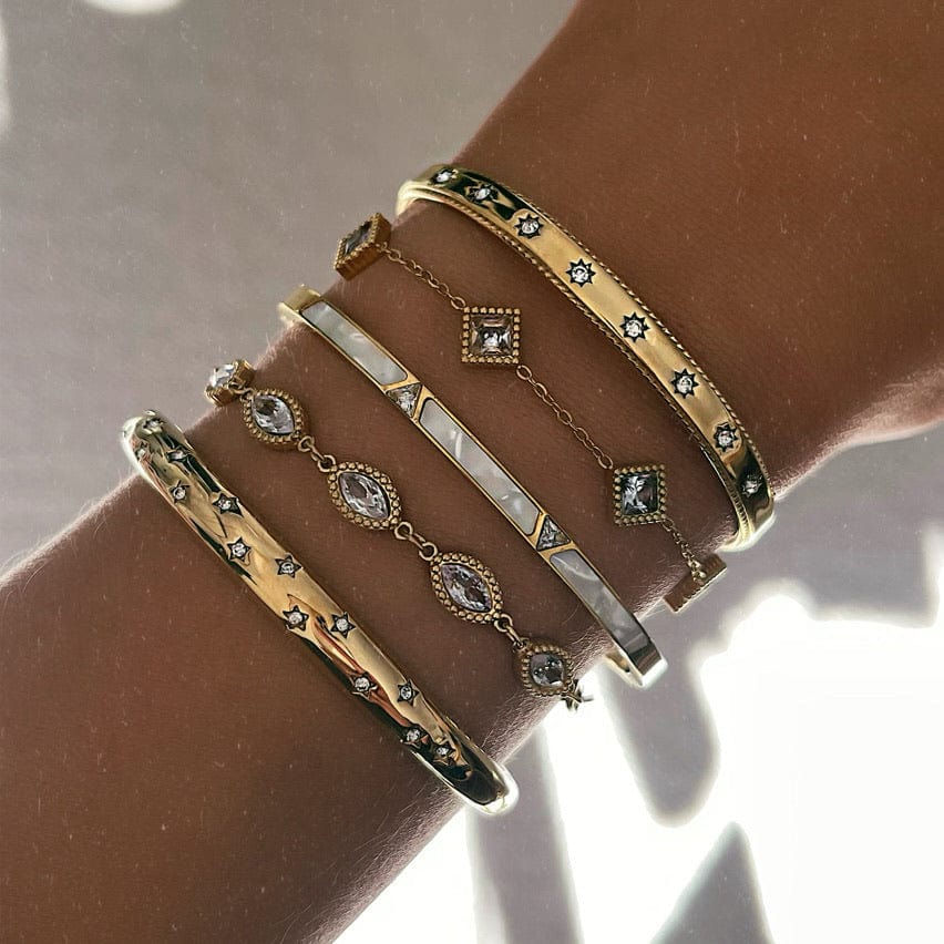 Urbanti Stainless Steel Zola Bracelet Gold