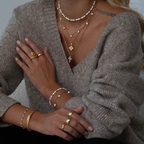 Urbanti Stainless Steel Crete Cuff Bracelet