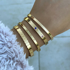 Urbanti Stainless Steel Protector Bracelet Gold