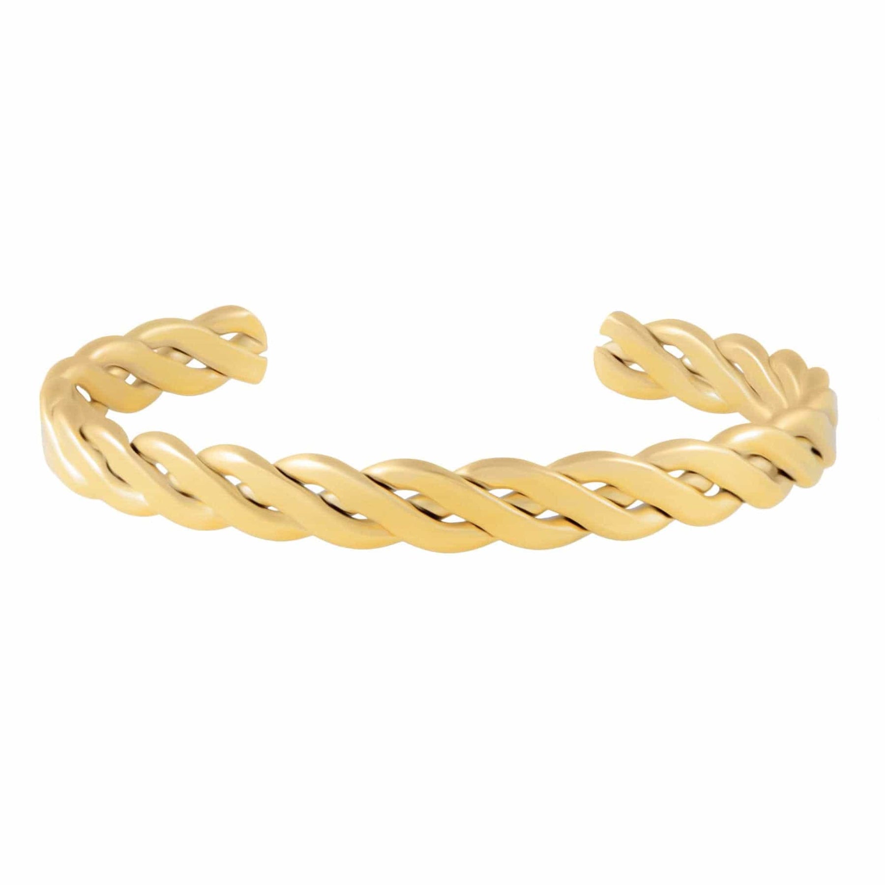 Urbanti Stainless Steel Crete Cuff Bracelet Gold