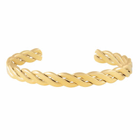 Urbanti Stainless Steel Crete Cuff Bracelet Gold