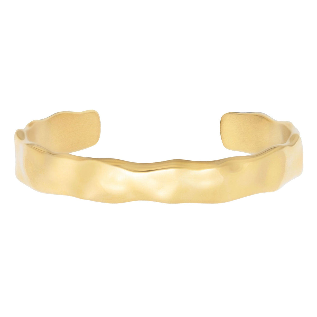 Urbanti Stainless Steel Velvet Cuff Bracelet