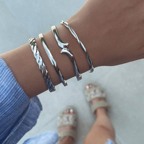 Urbanti Stainless Steel Leighton Cuff Bracelet