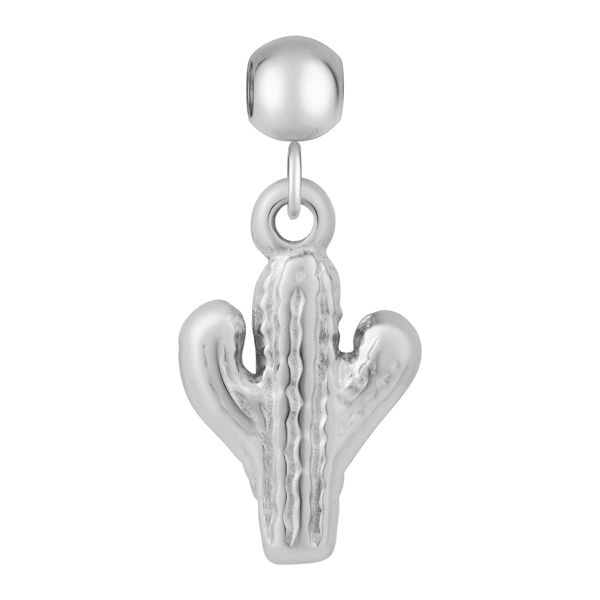Urbanti Stainless Steel Cactus Charm