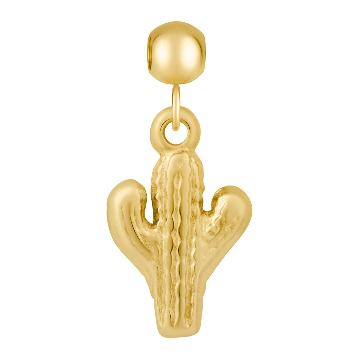Urbanti Stainless Steel Cactus Charm