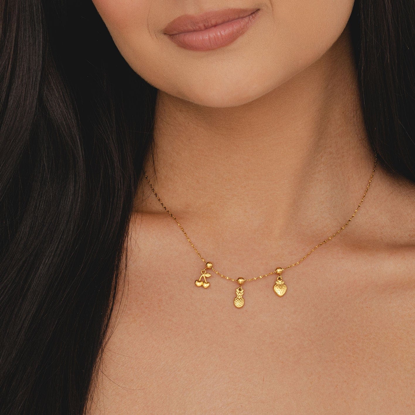 Urbanti Stainless Steel Cherry Charm