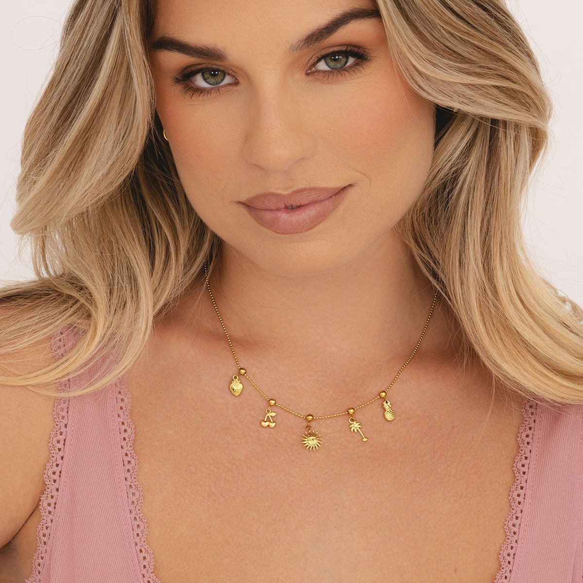 Urbanti Stainless Steel Cherry Charm