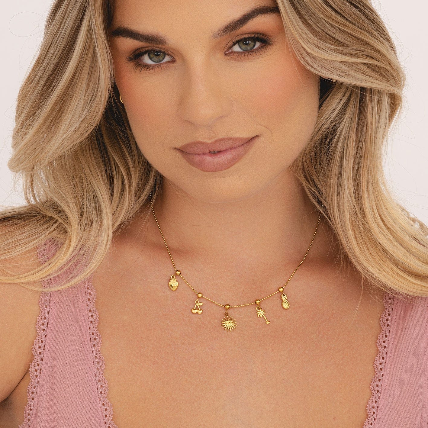 Urbanti Stainless Steel Cherry Charm