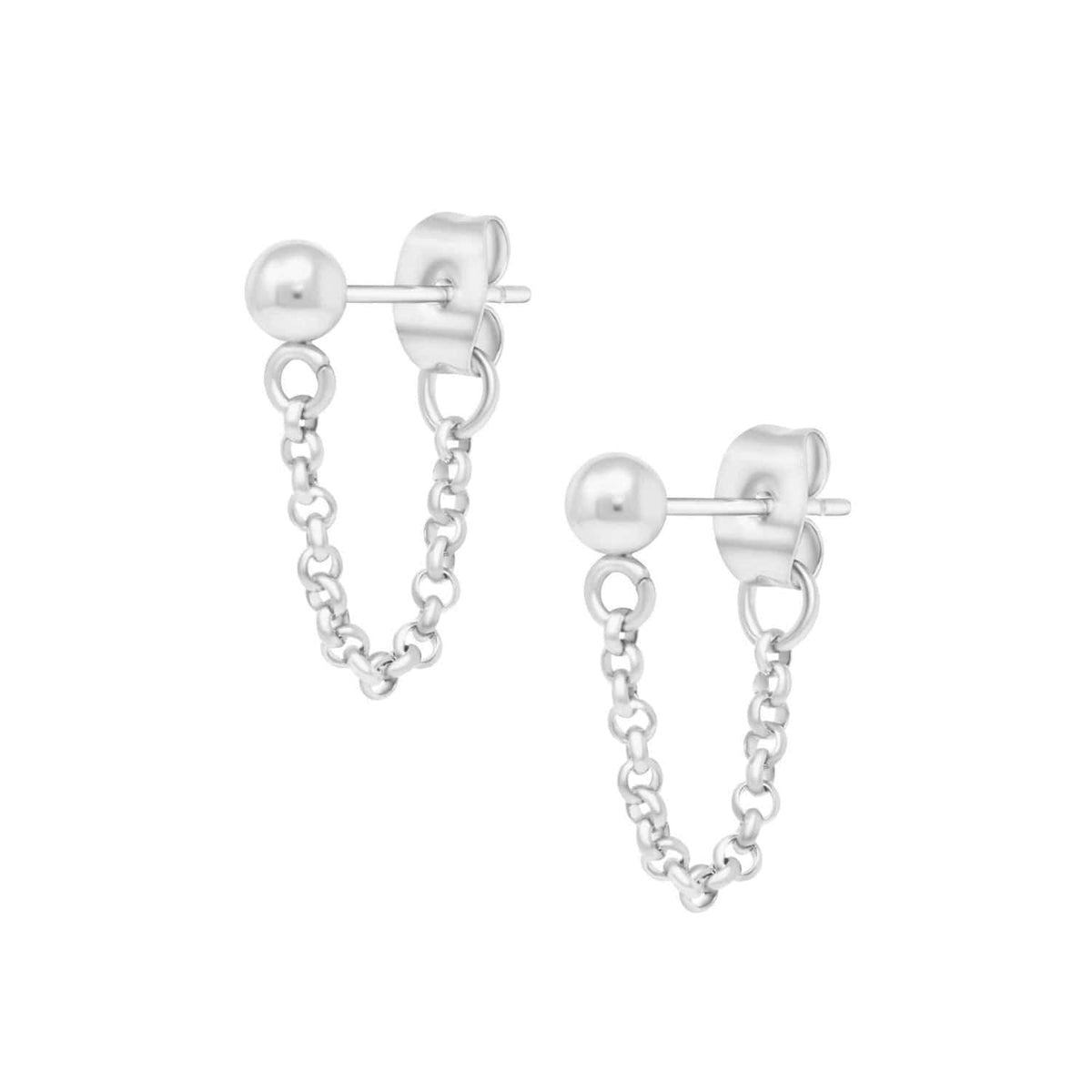 Urbanti Stainless Steel Alisa Stud Earrings
