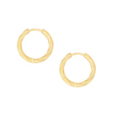 Urbanti Stainless Steel Geneva Hoop Earrings